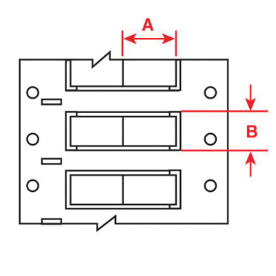 Brady&reg; 2HT-187-2-WT-S-2