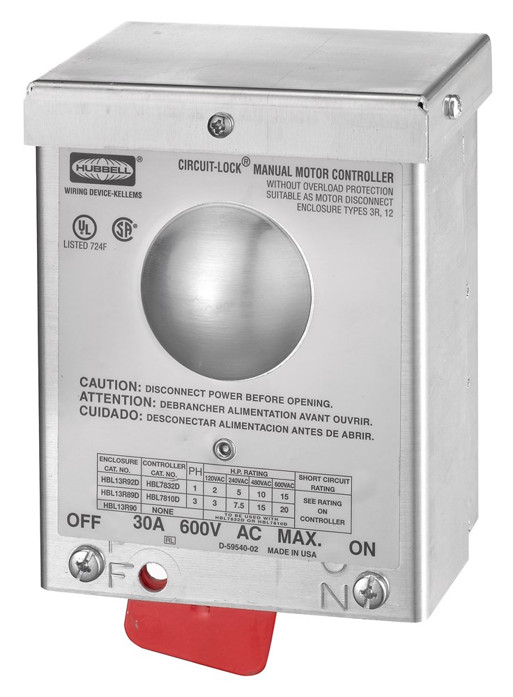 Wiring Device-Kellems HBL13R90