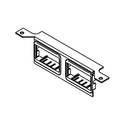 Wiremold&reg; DTB-2-4TKO