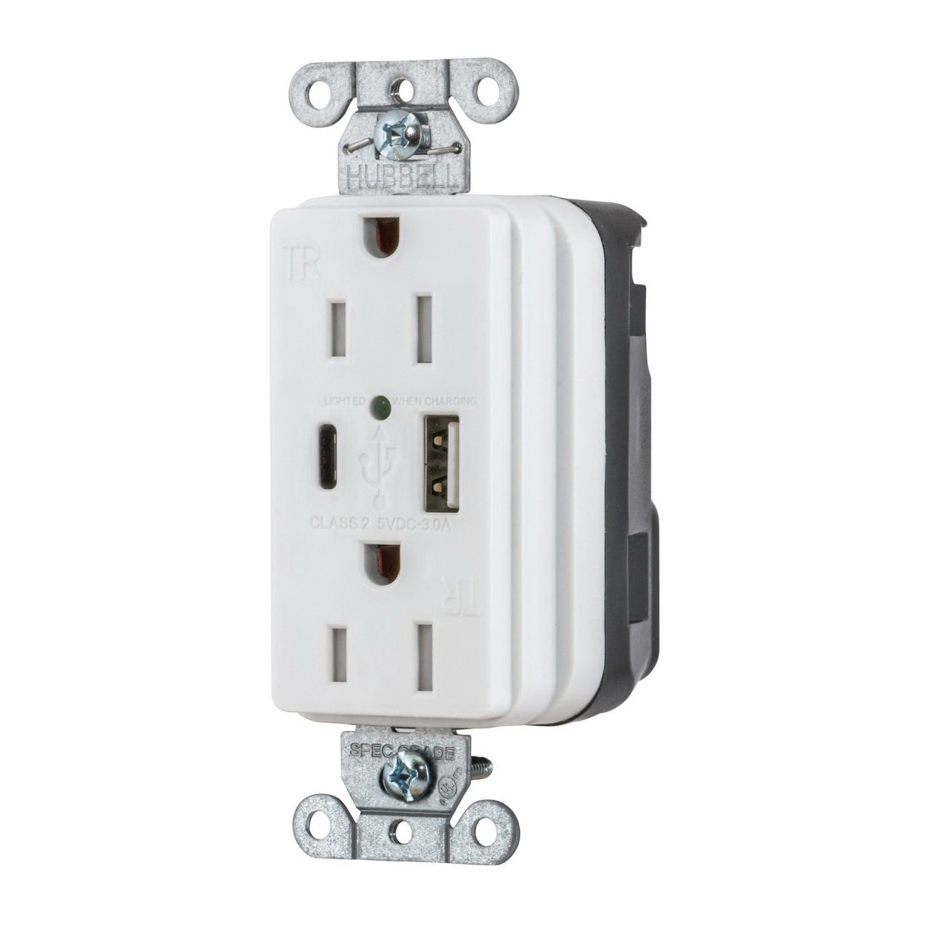 Wiring Device-Kellems SNAP15UACW