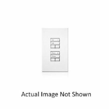 Lutron&reg; QSWS2-3BRLI-WH